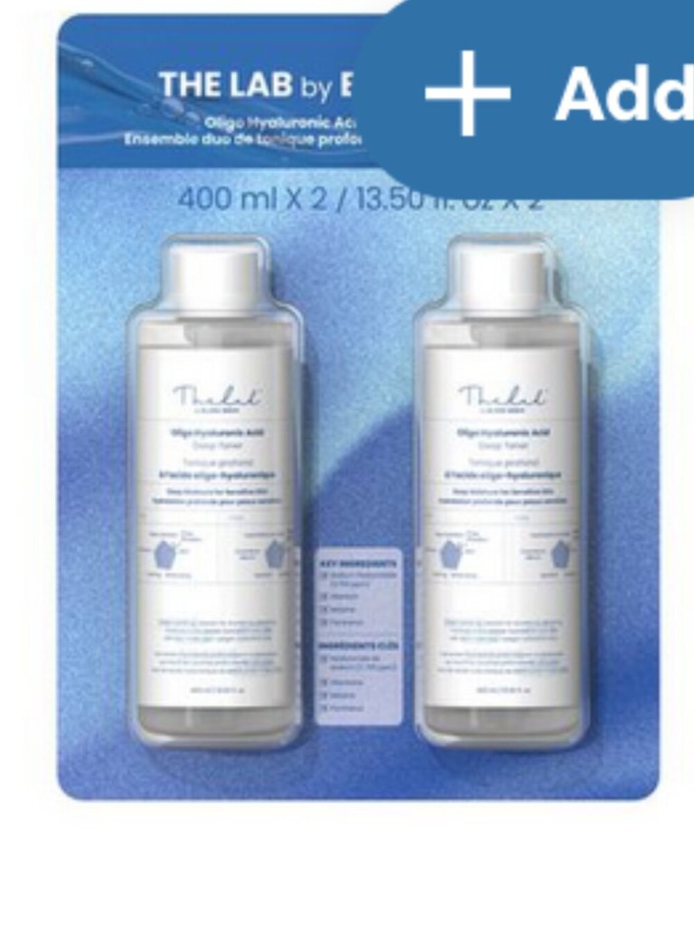 the lab t0ner korean beauty 2 pk